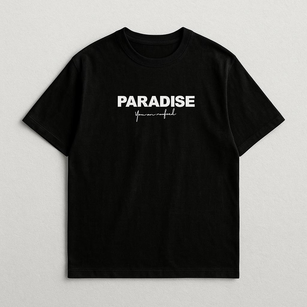 Oversize "PARADISE" T-shirt