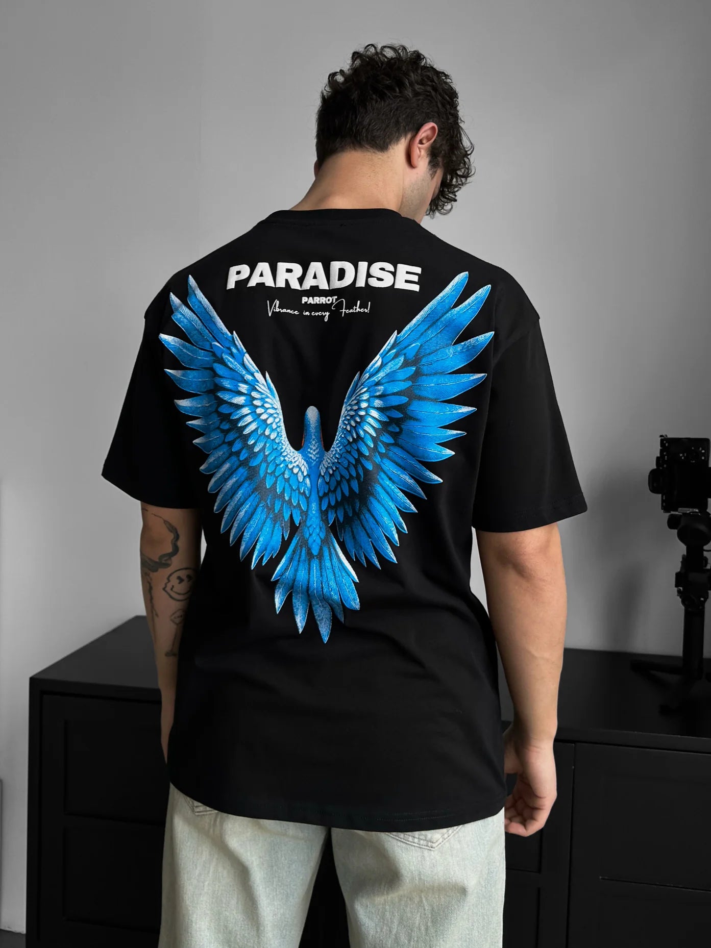Oversize "PARADISE" T-shirt