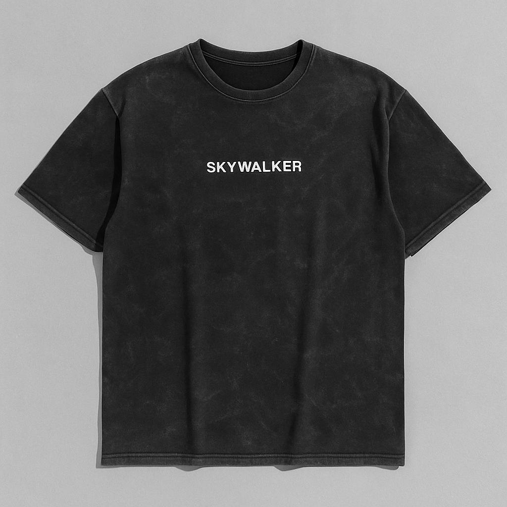 Oversize "ALGORITHM" T-shirt
