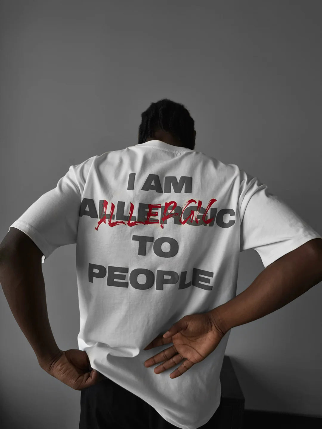 "ALLERGIC" Oversized T-shirt