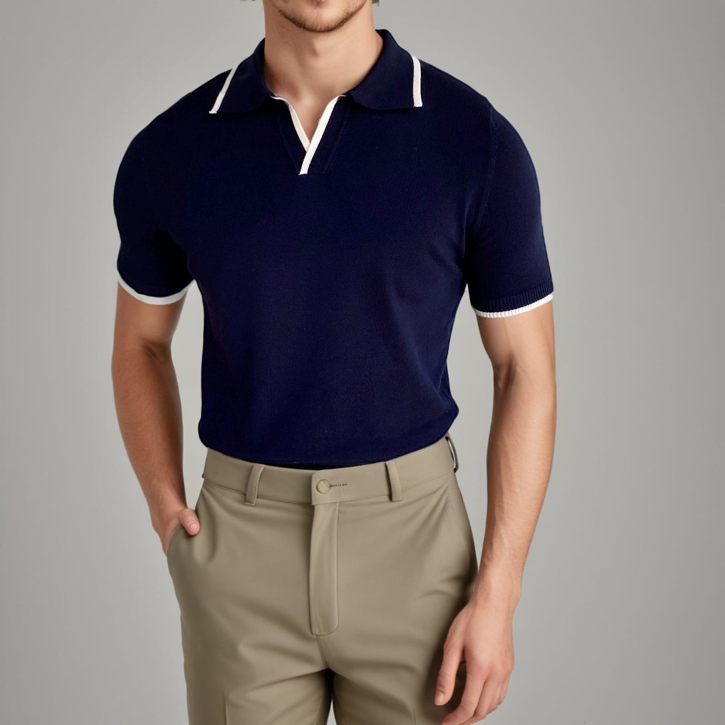 Matthew Knitted Polo