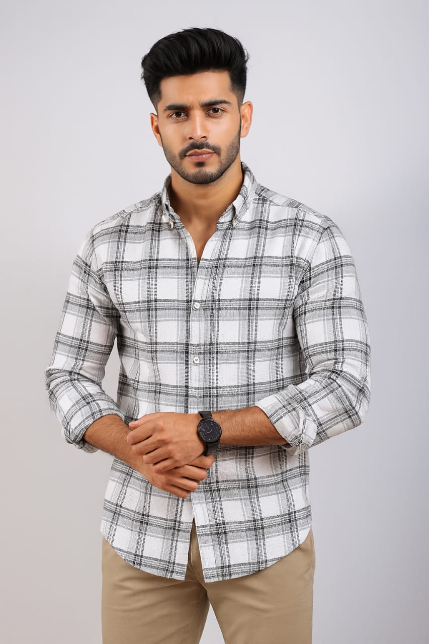 Waffle karo shirt