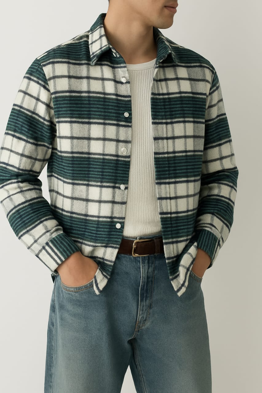 Blannca xside karo shirt