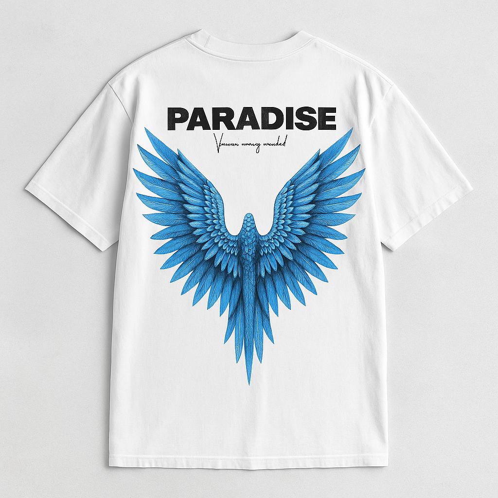Oversize "PARADISE" T-shirt