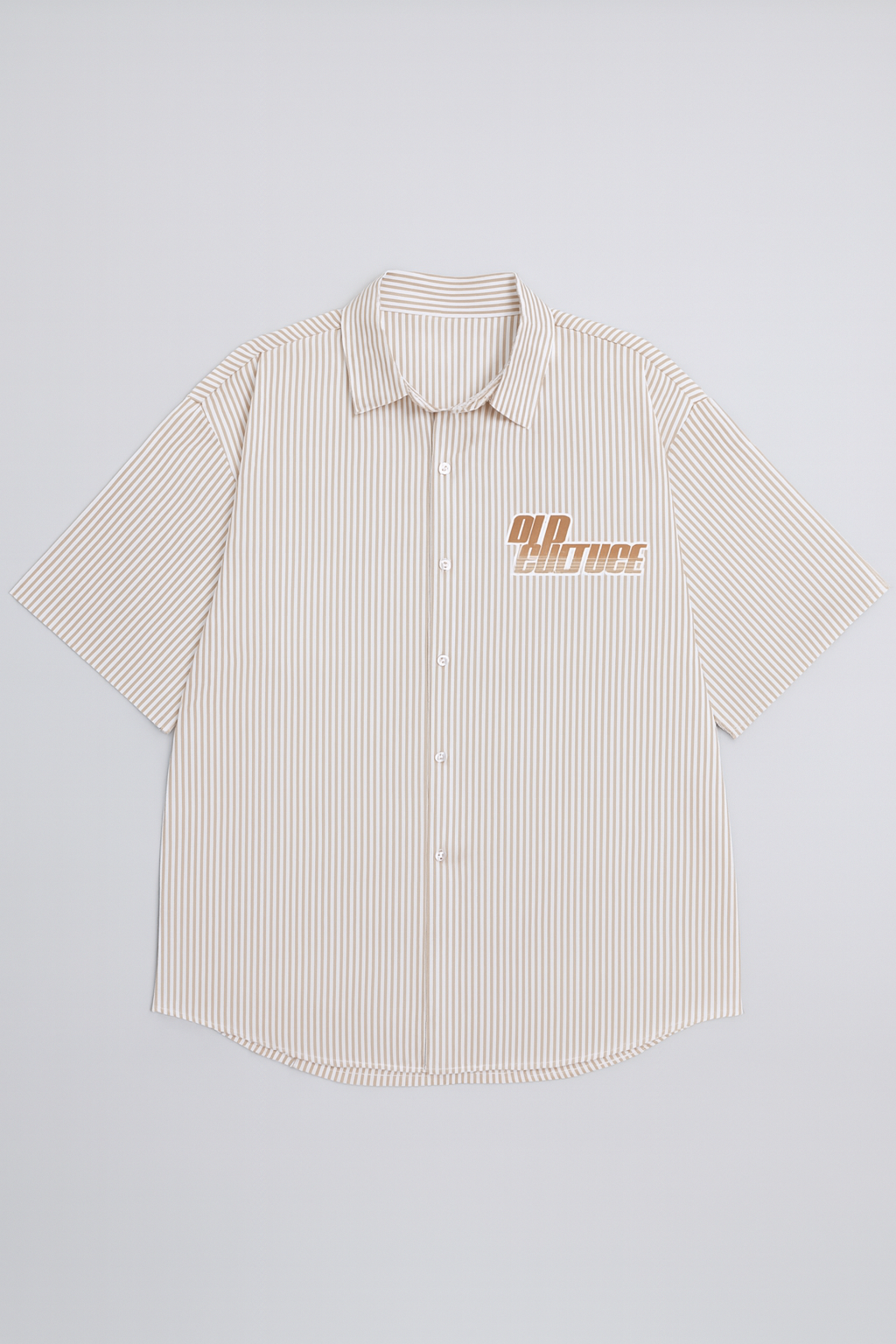 OLD CUTURE vertical stripped shirt