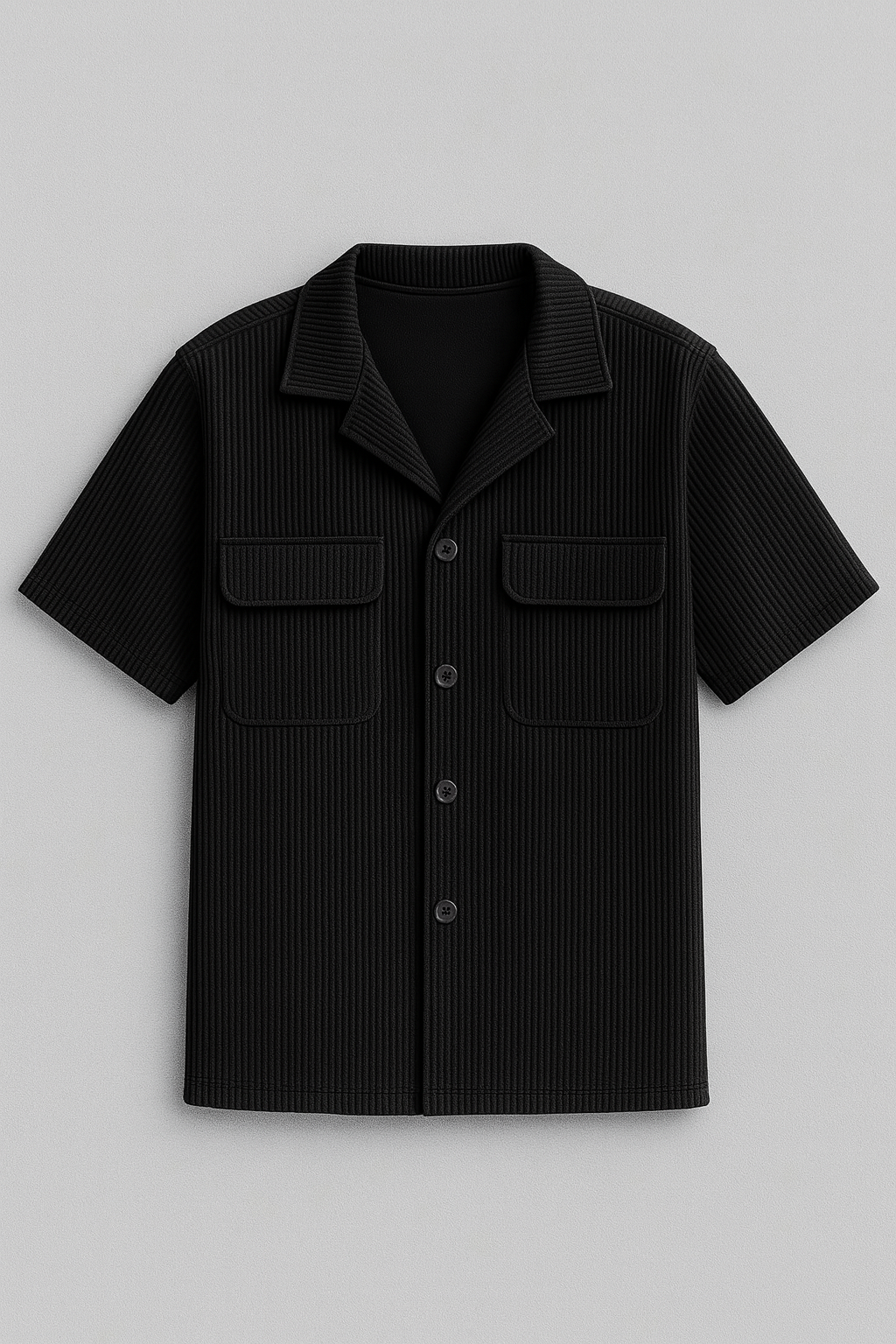 Double Pocket oversized cord Shirt