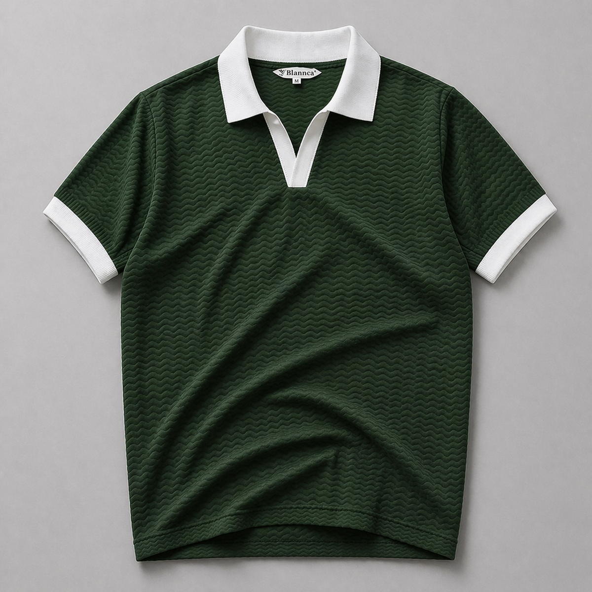 Blannca wavy contrast T-shirt