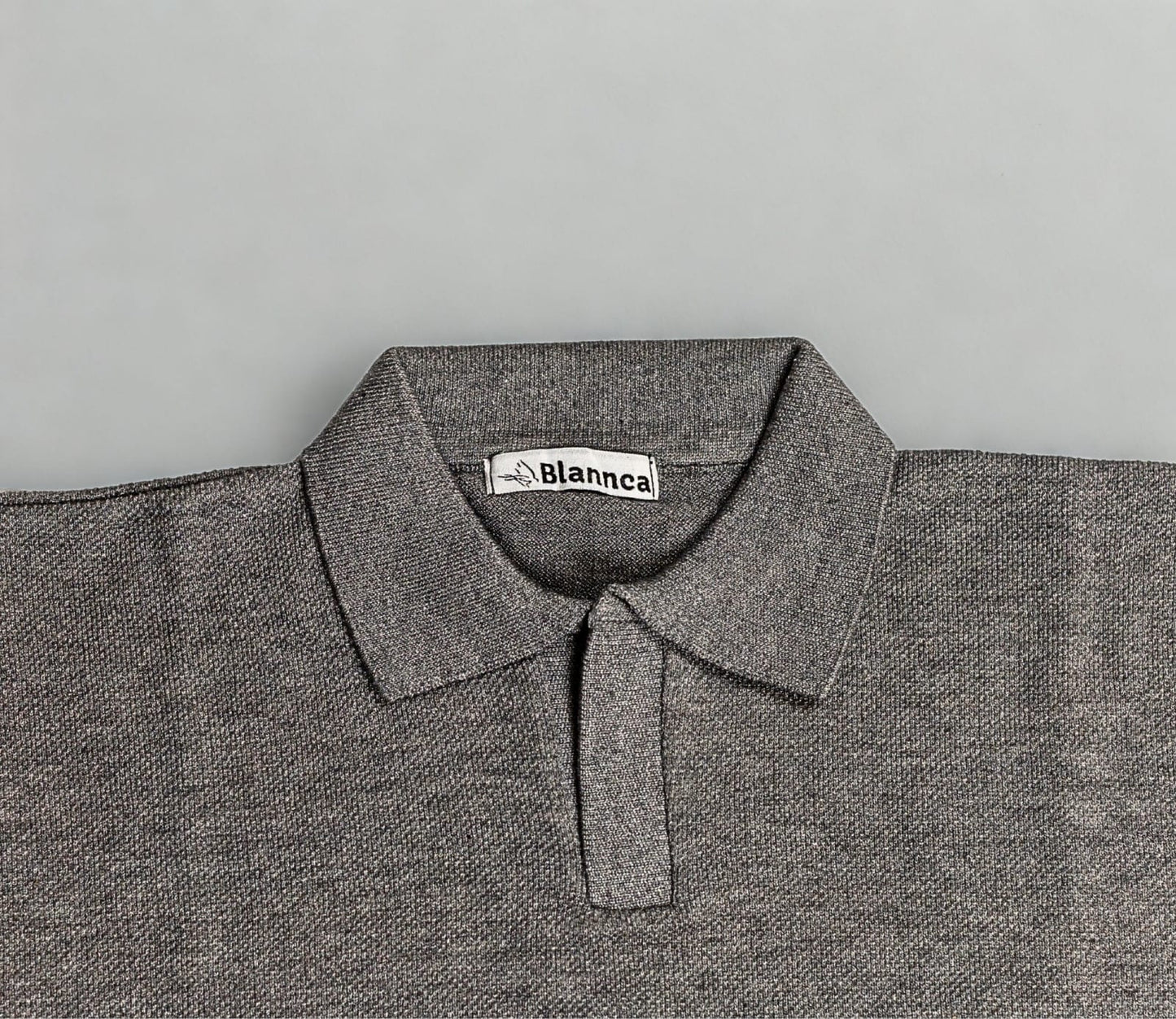V-neck Knitted polo T-shirt