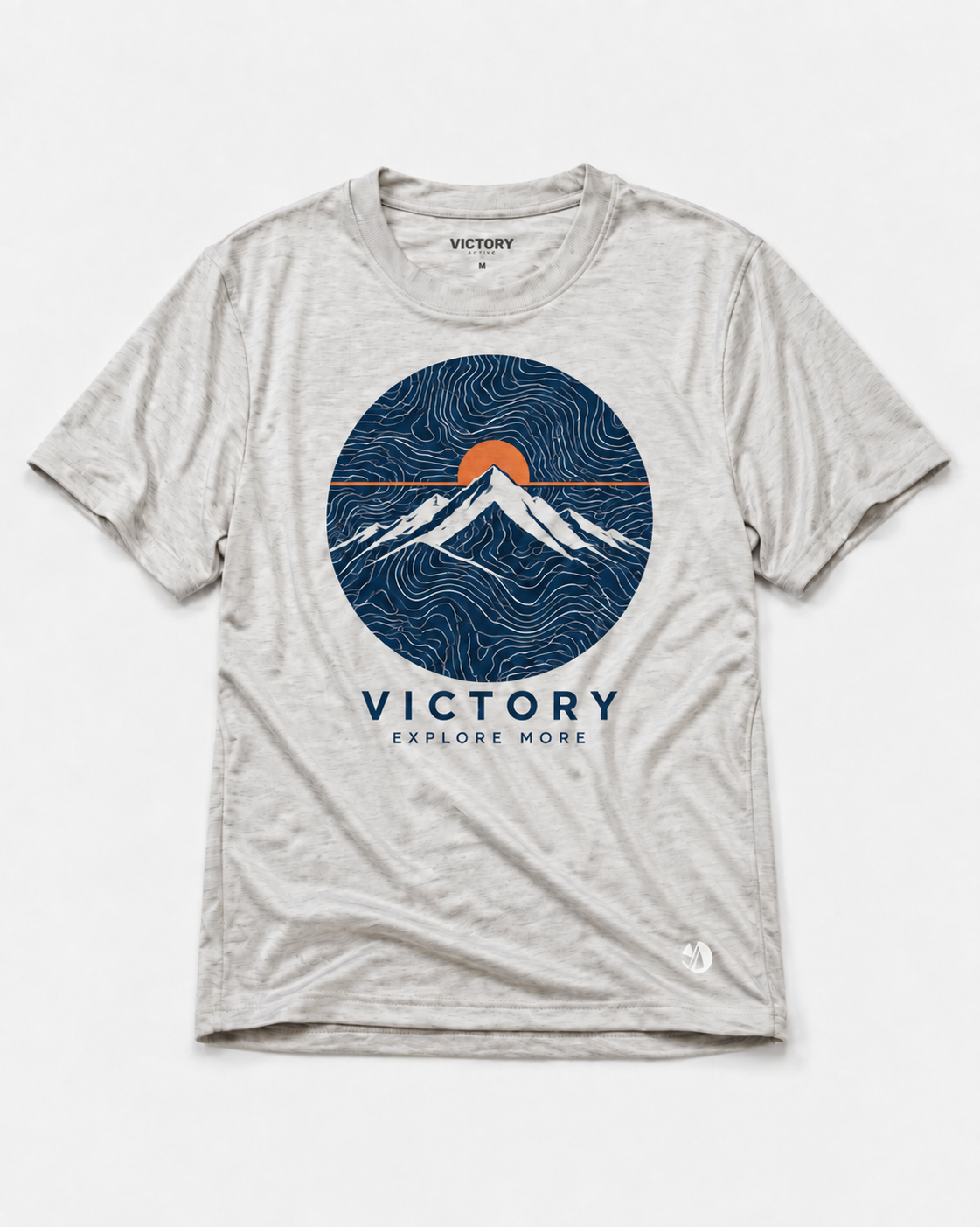 Victory Mountain Topo Light Grey