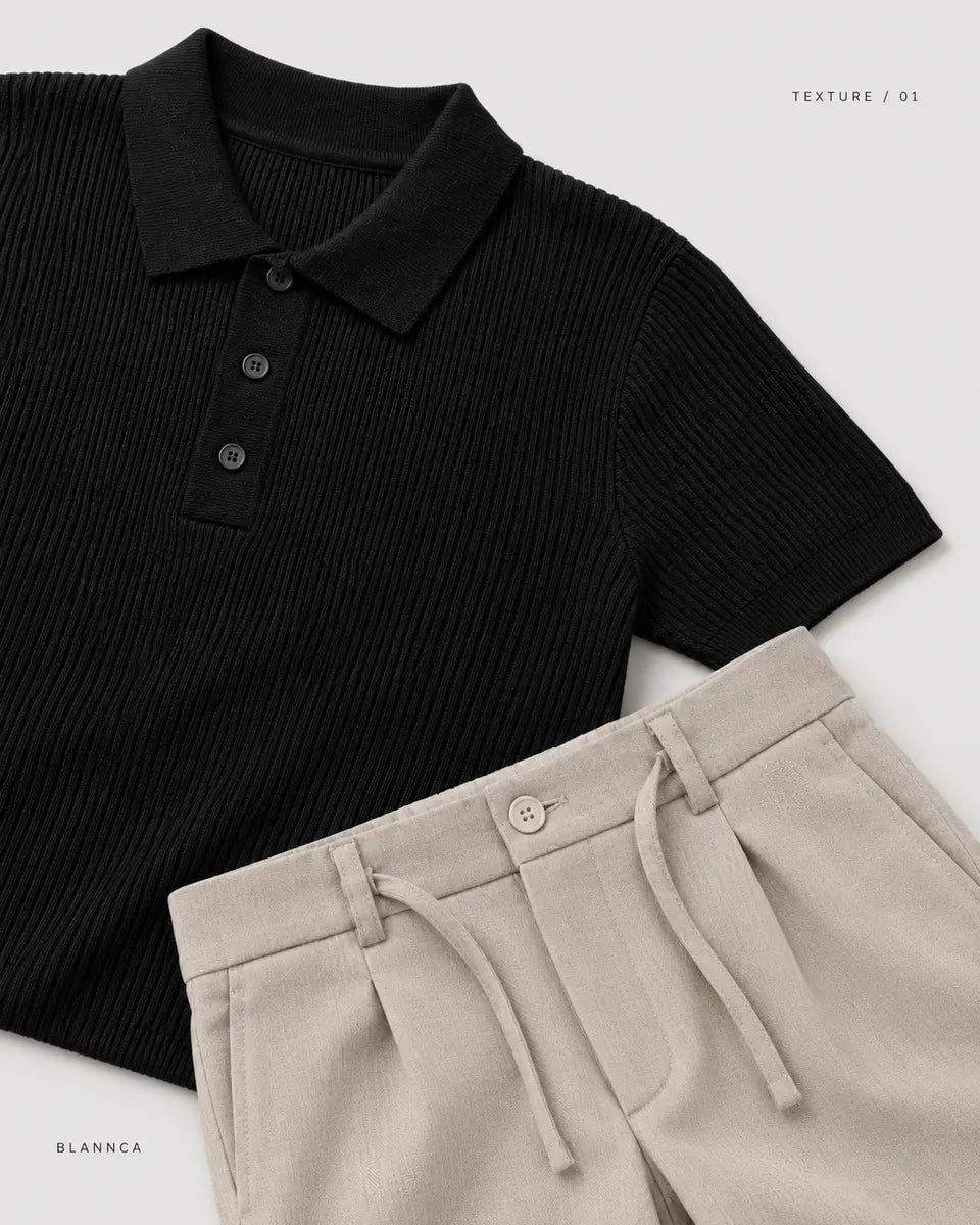 BLACK SAND — fabric detail