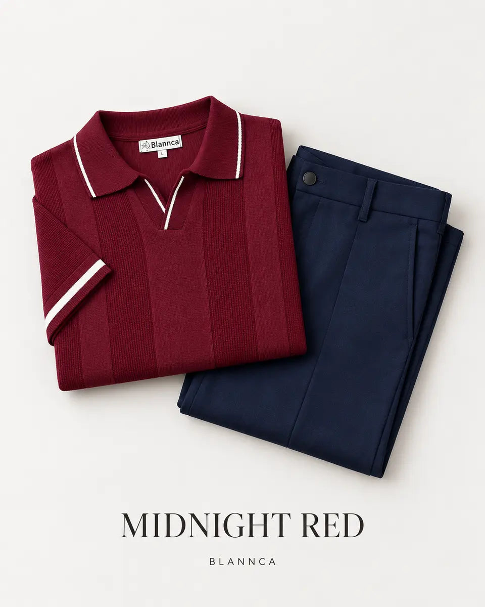 MIDNIGHT RED — folded styling