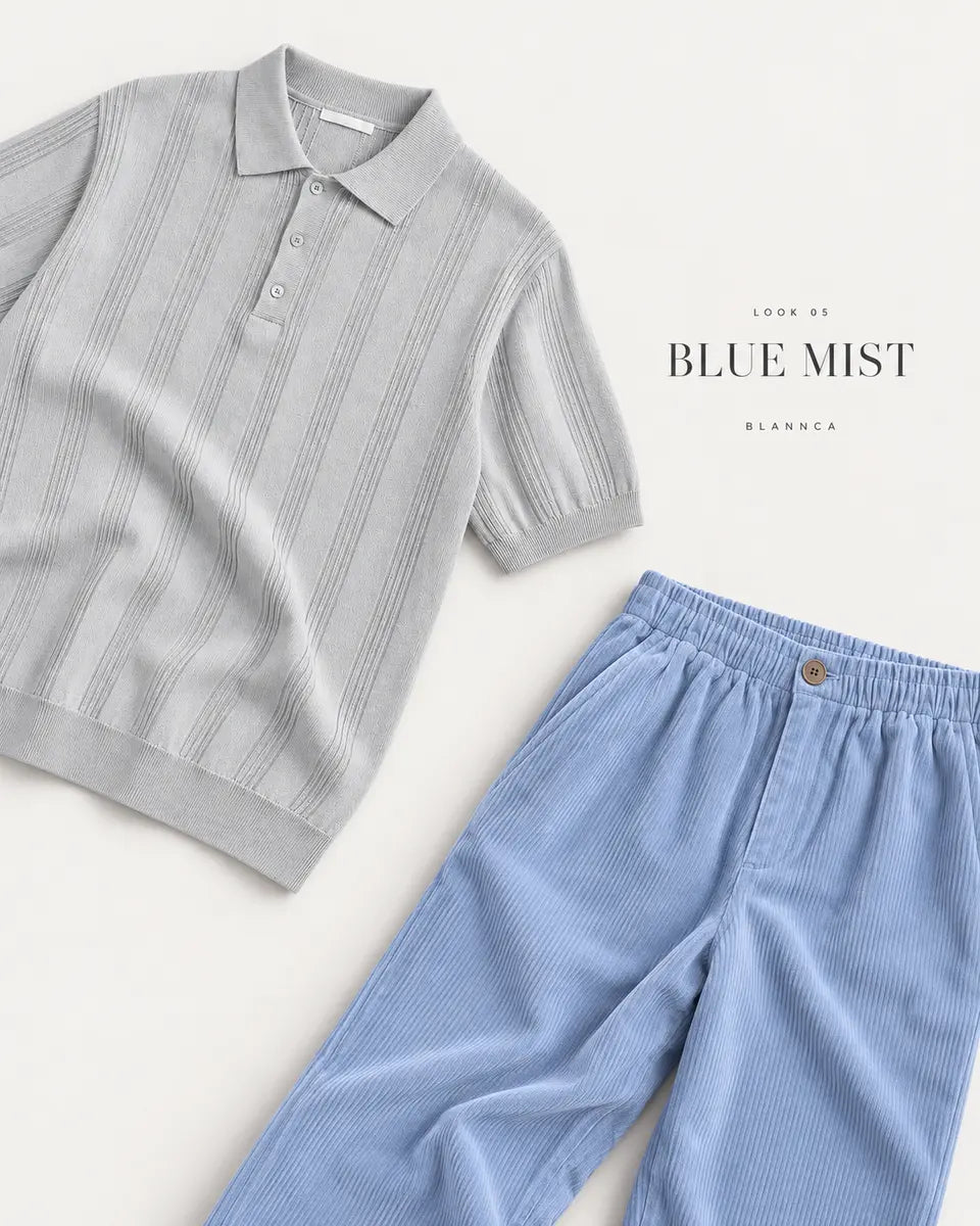 BLUE MIST — complete look