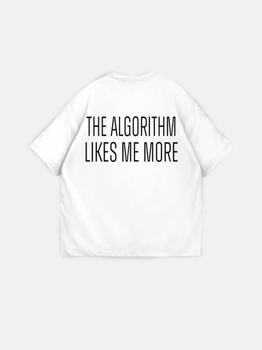 Oversize "ALGORITHM" T-shirt