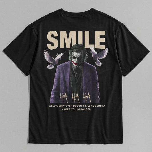 Oversize "SMILE" t-shirt
