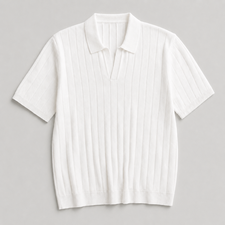 Blannca Midnight Rib Polo