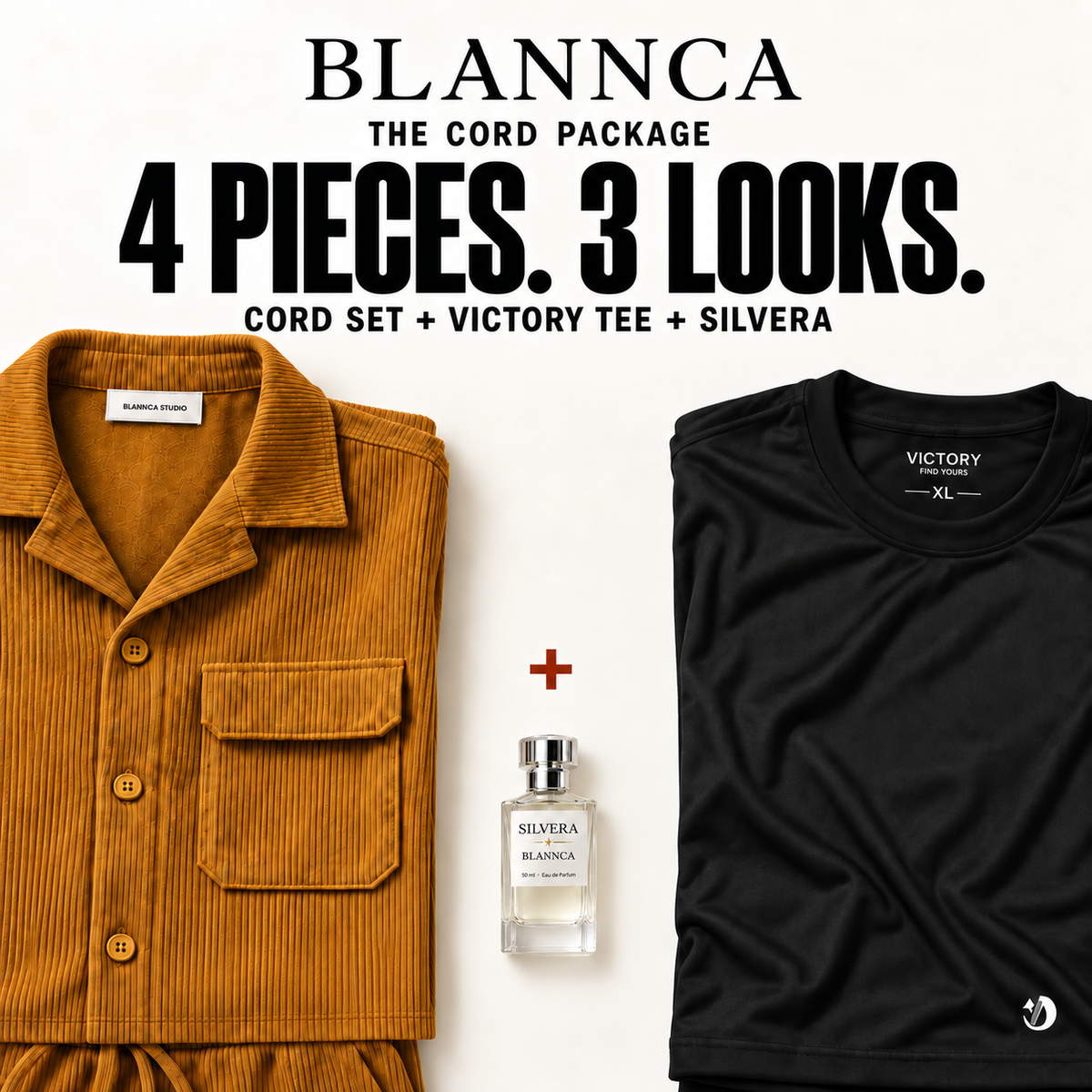 Cord 4-Piece Bundle — 3 Looks + Silvera