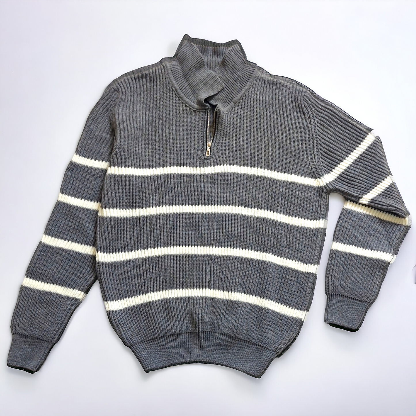 stripped pullover