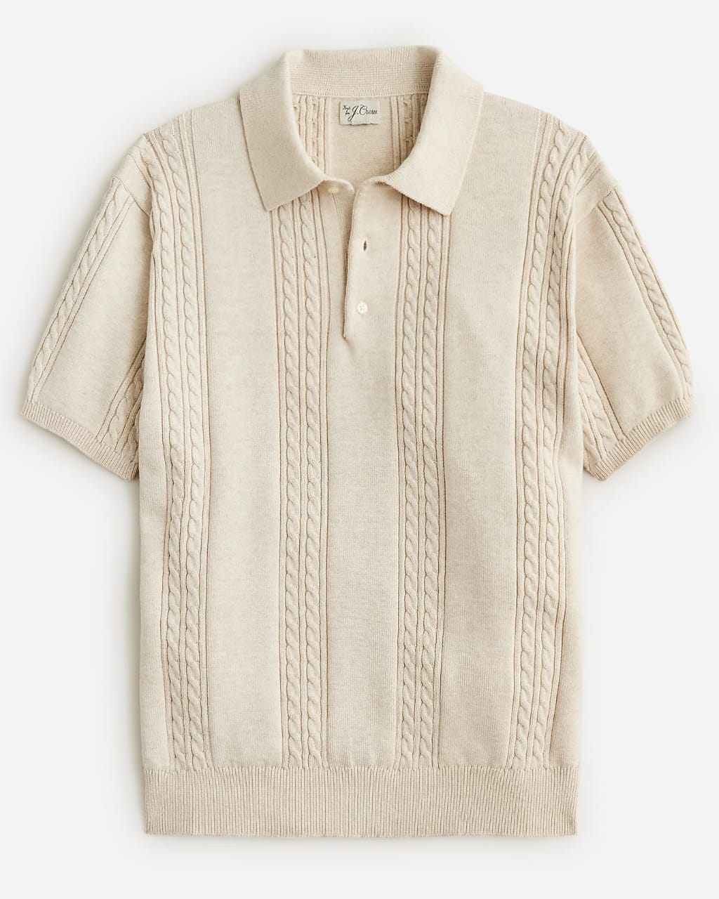 Blannca cable knitted t-shirt