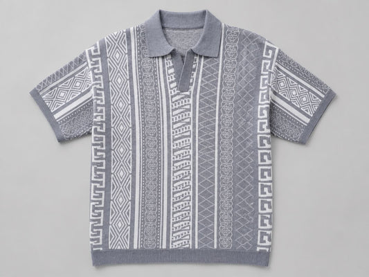 Blannca Atlas Knit Polo
