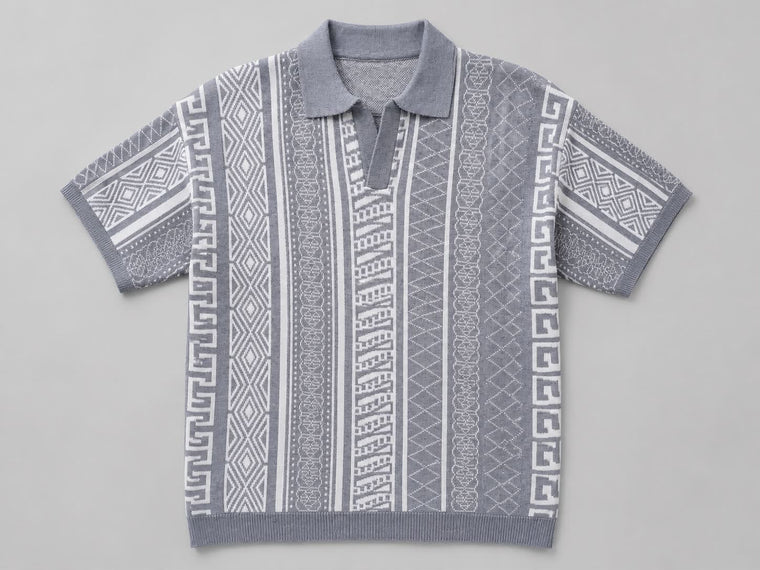 Blannca Atlas Knit Polo