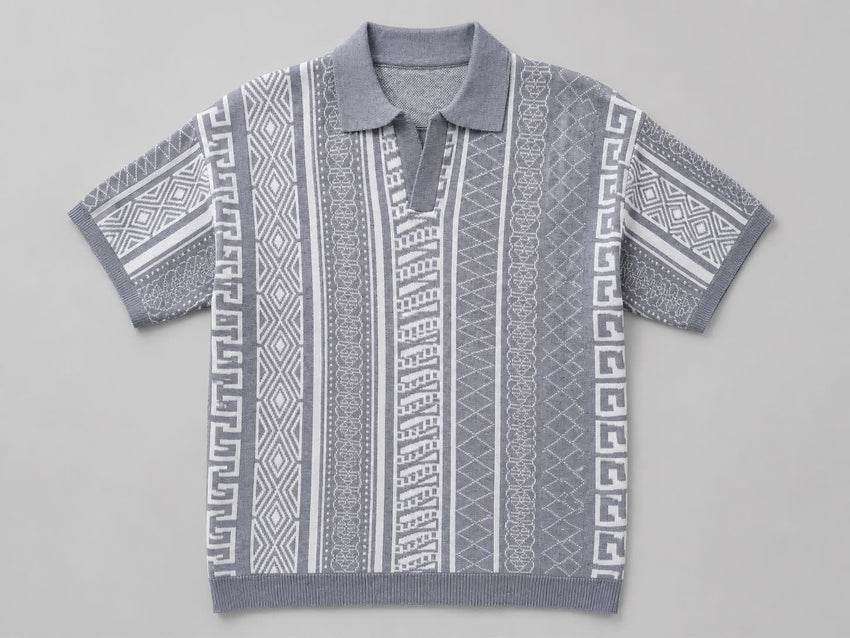 Blannca Atlas Knit Polo