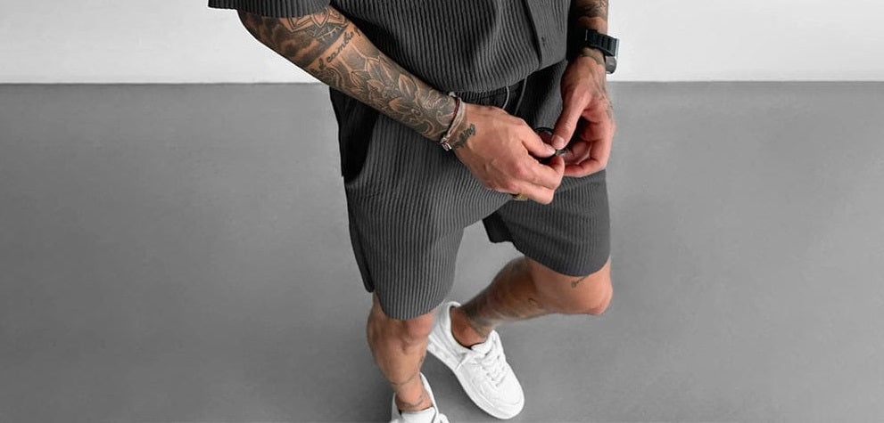 cord knit short