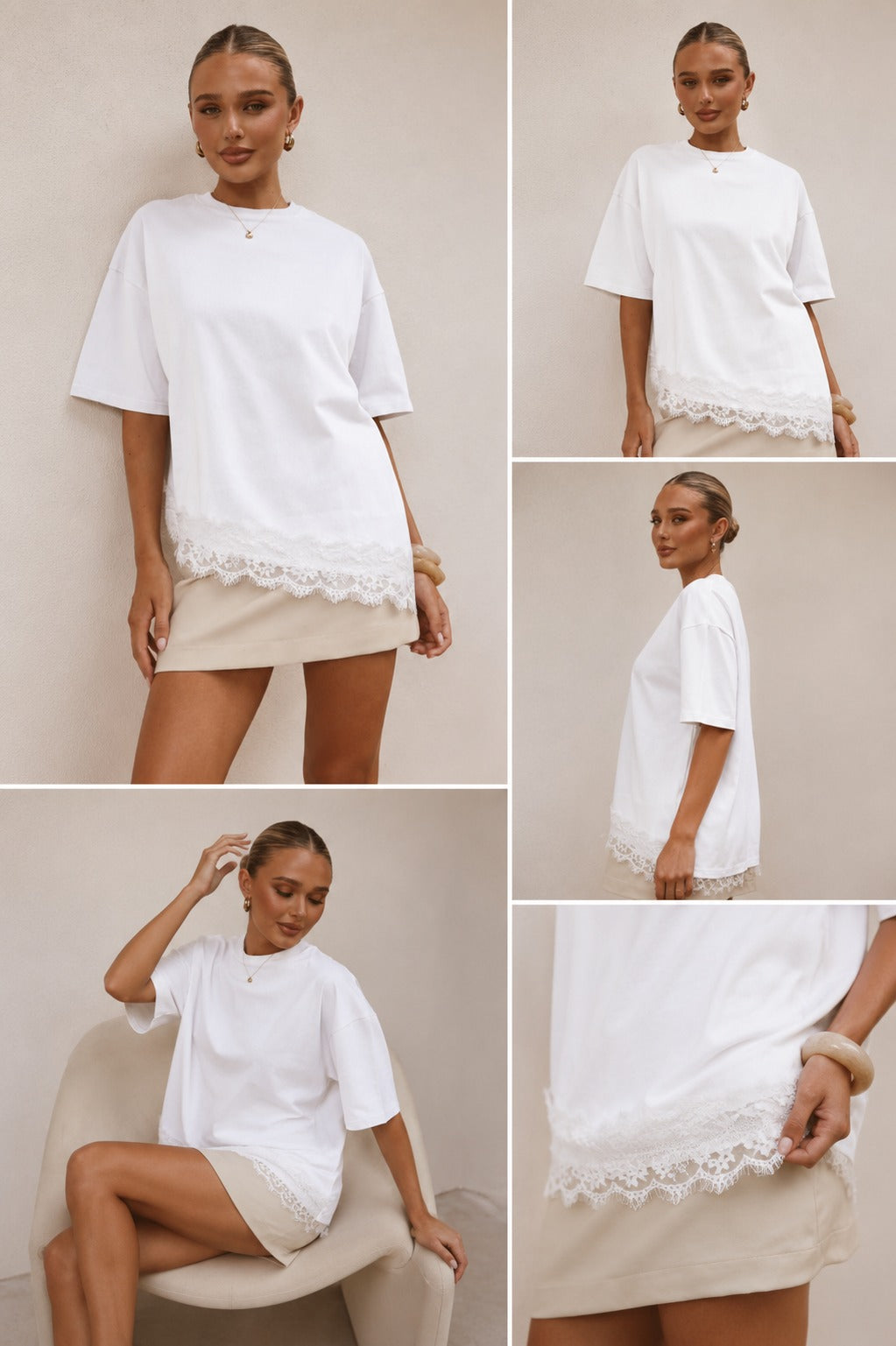 Blannca lace t shirt