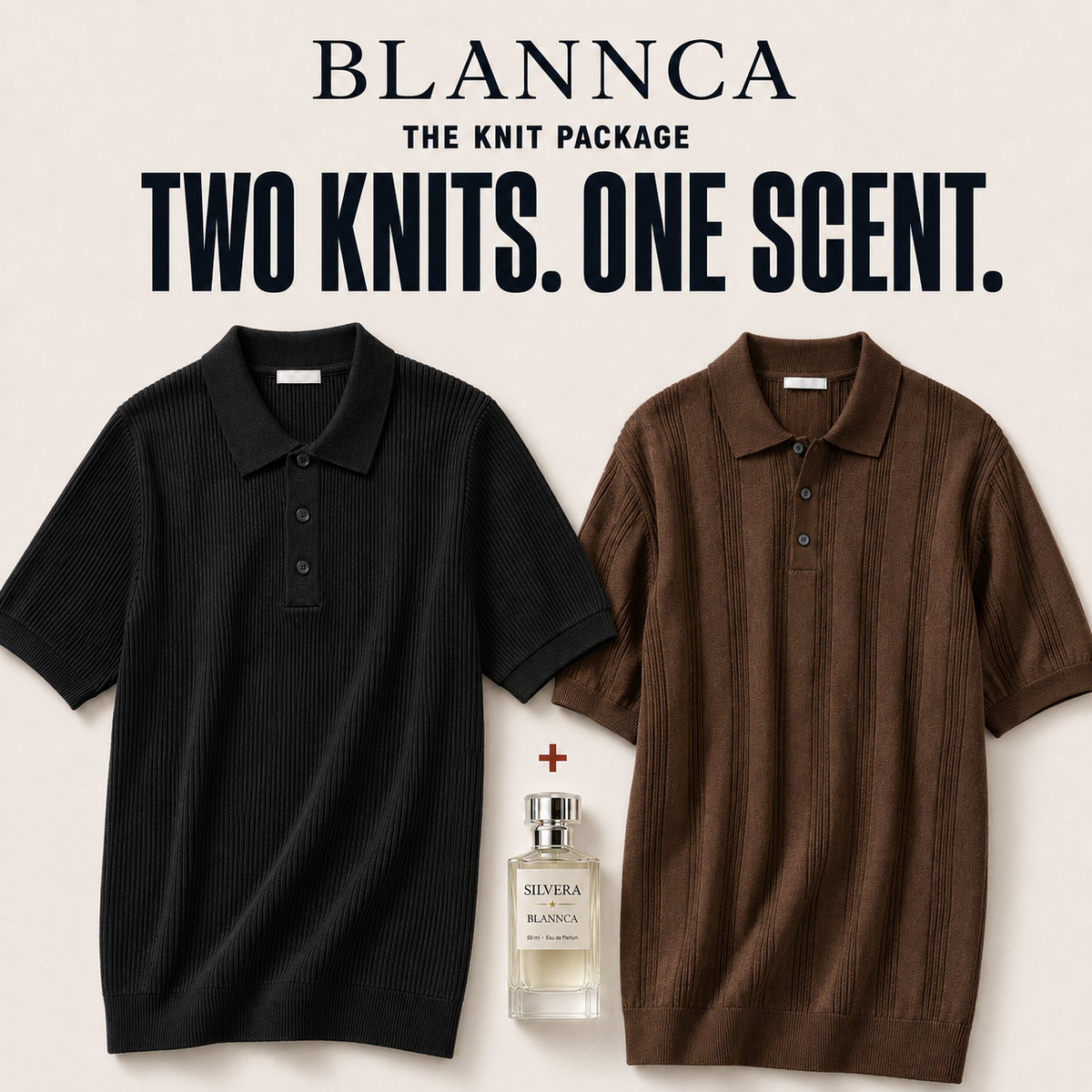 Black Ribline, Brown Verano and free Silvera perfume bundle