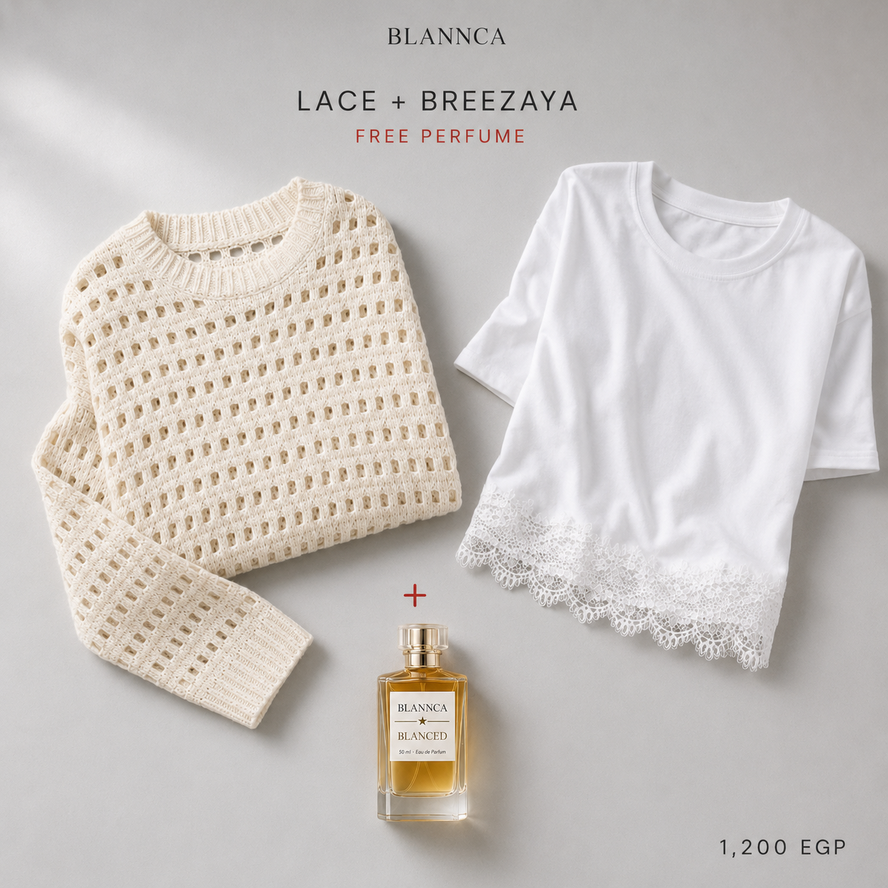 Lace and Breezaya with free perfume — 1,200 EGP