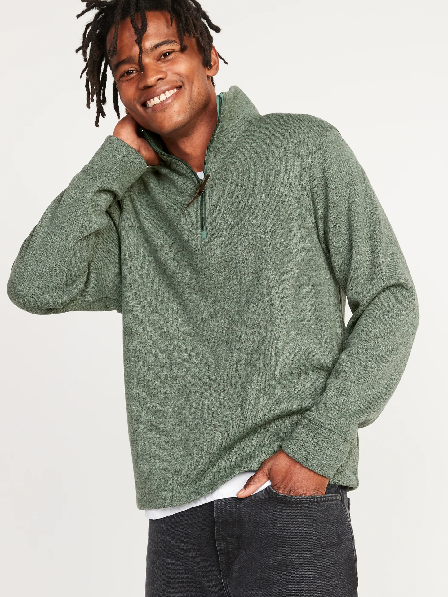 Green oldnavy quarter zip