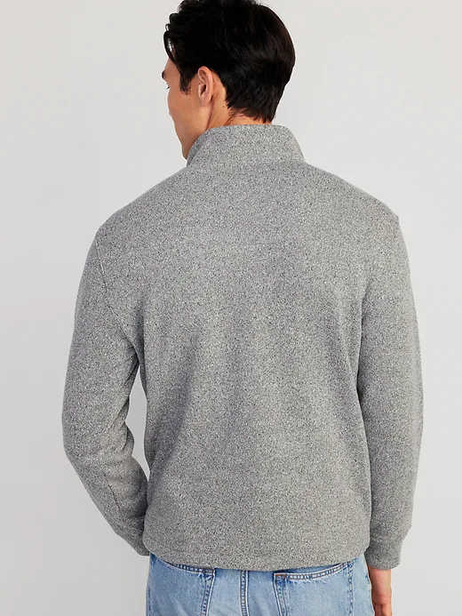 Light grey oldnavy quarter-zip