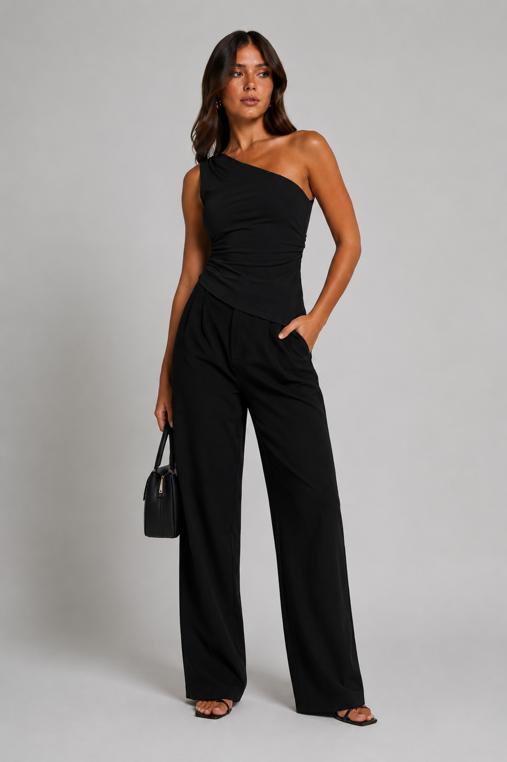 Blannca One-Shoulder Top
