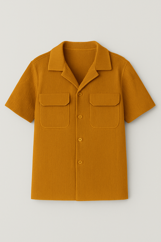 Double Pocket oversized cord  Shirt