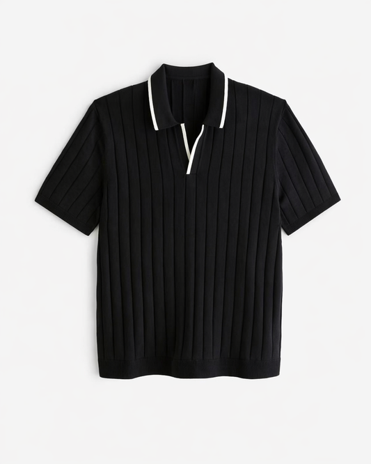Blannca Midnight Rib Polo