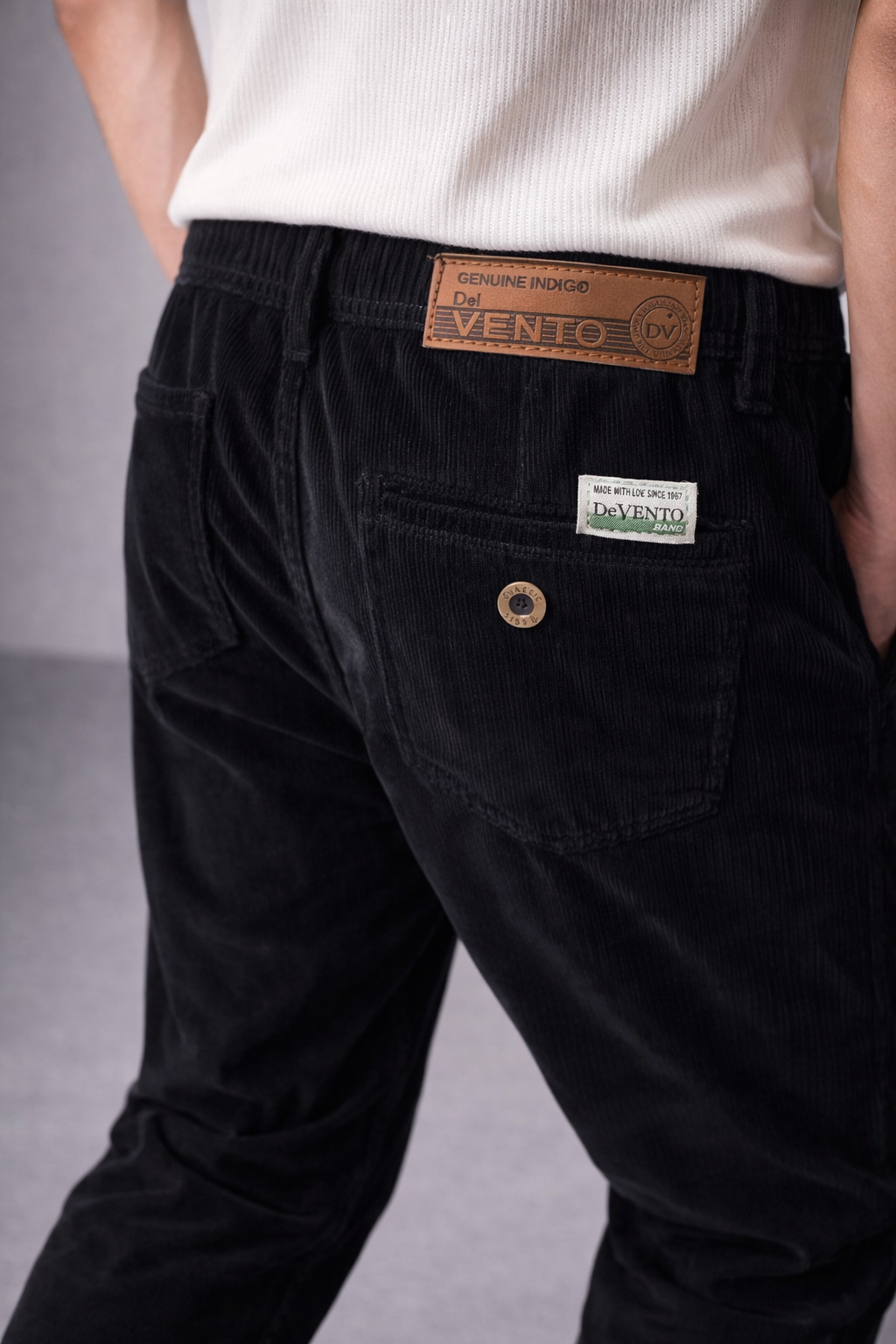 Blannca Ribbed Velvet Pants