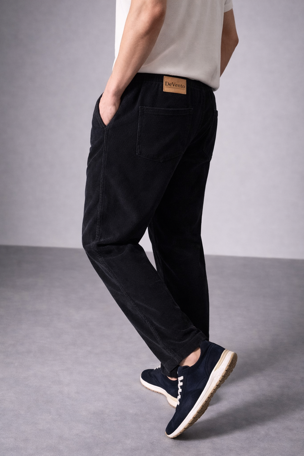 Blannca Ribbed Velvet Pants