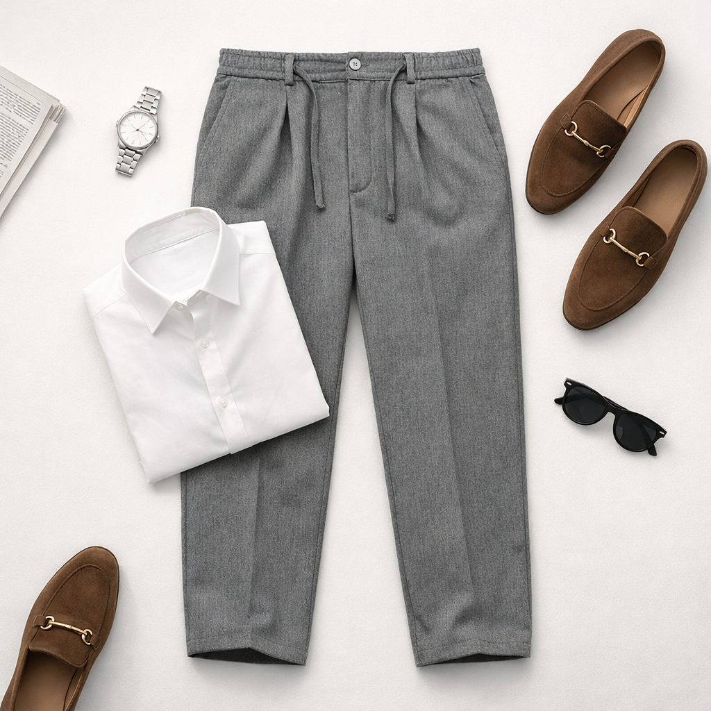 Blannca Wide Leg Classic Pants