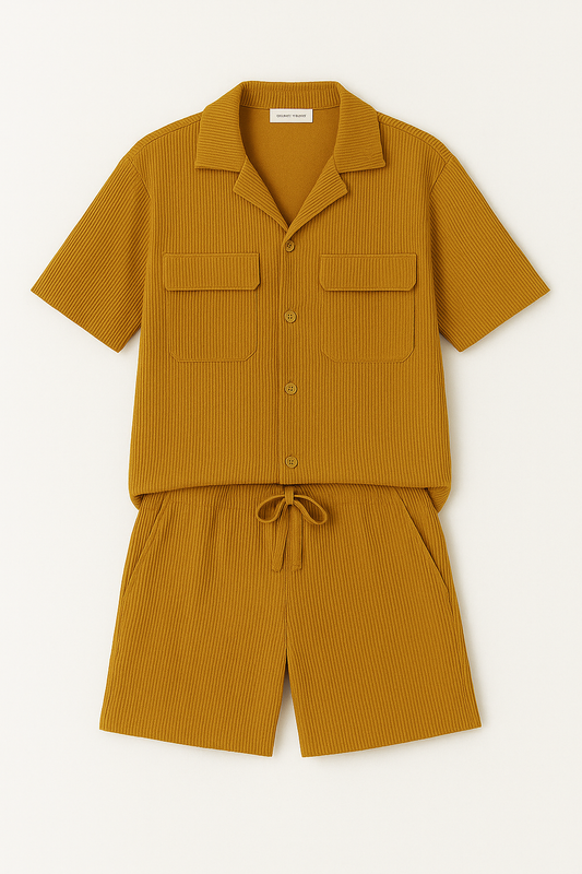 Double Pocket Shirt & Short Set