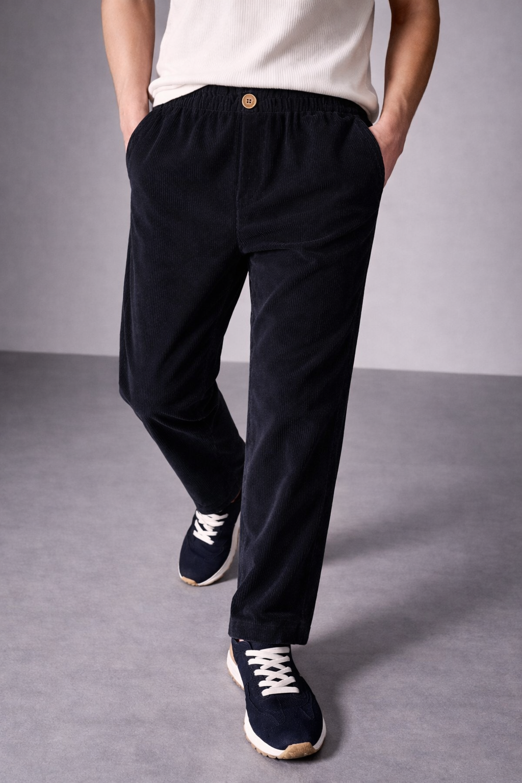 Blannca Ribbed Velvet Pants