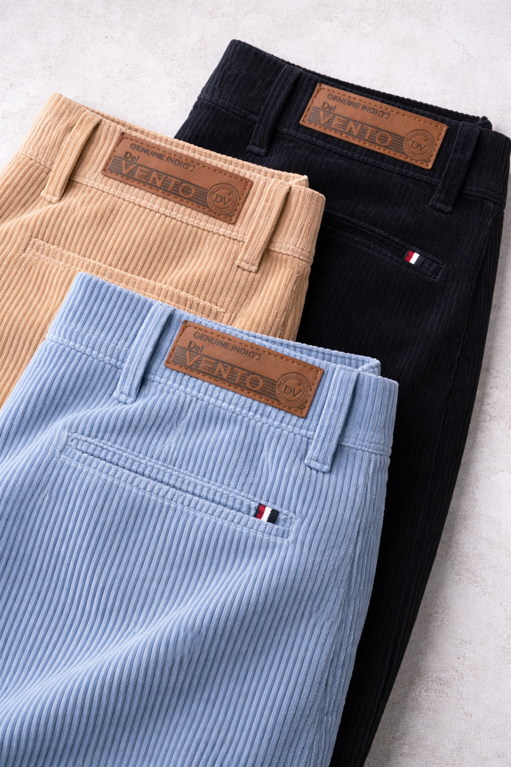 Blannca Ribbed Velvet Pants