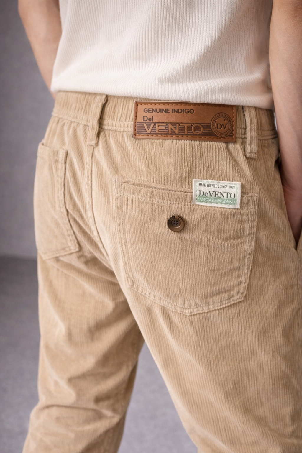 Blannca Ribbed Velvet Pants