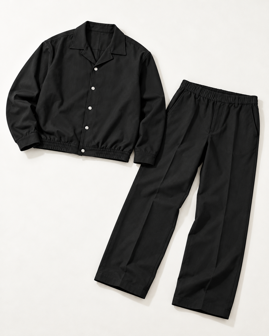 Forma Suit Black flat lay