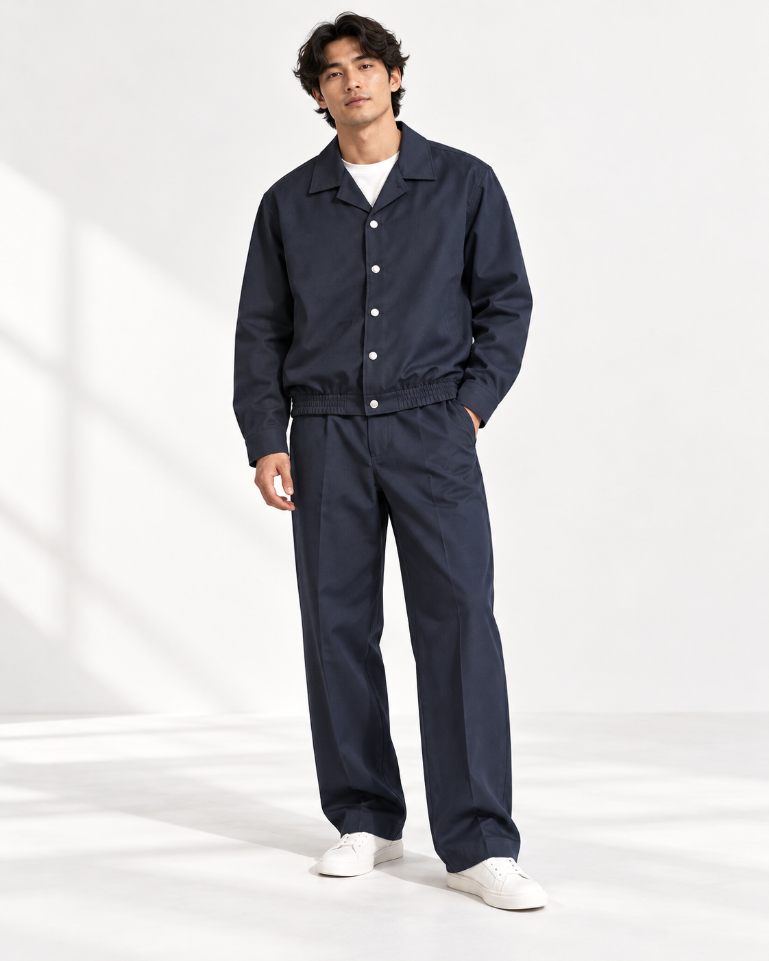 Forma Suit Navy on model