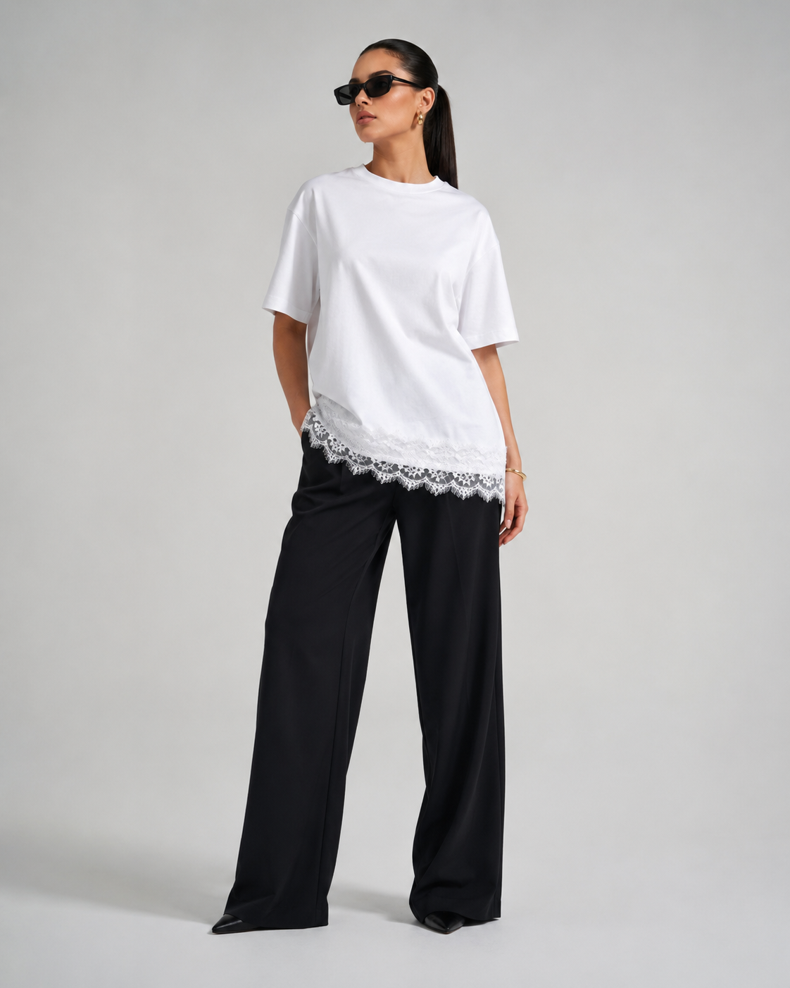 Blannca lace t shirt
