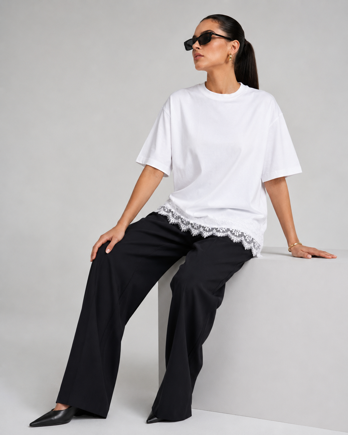 Blannca lace t shirt