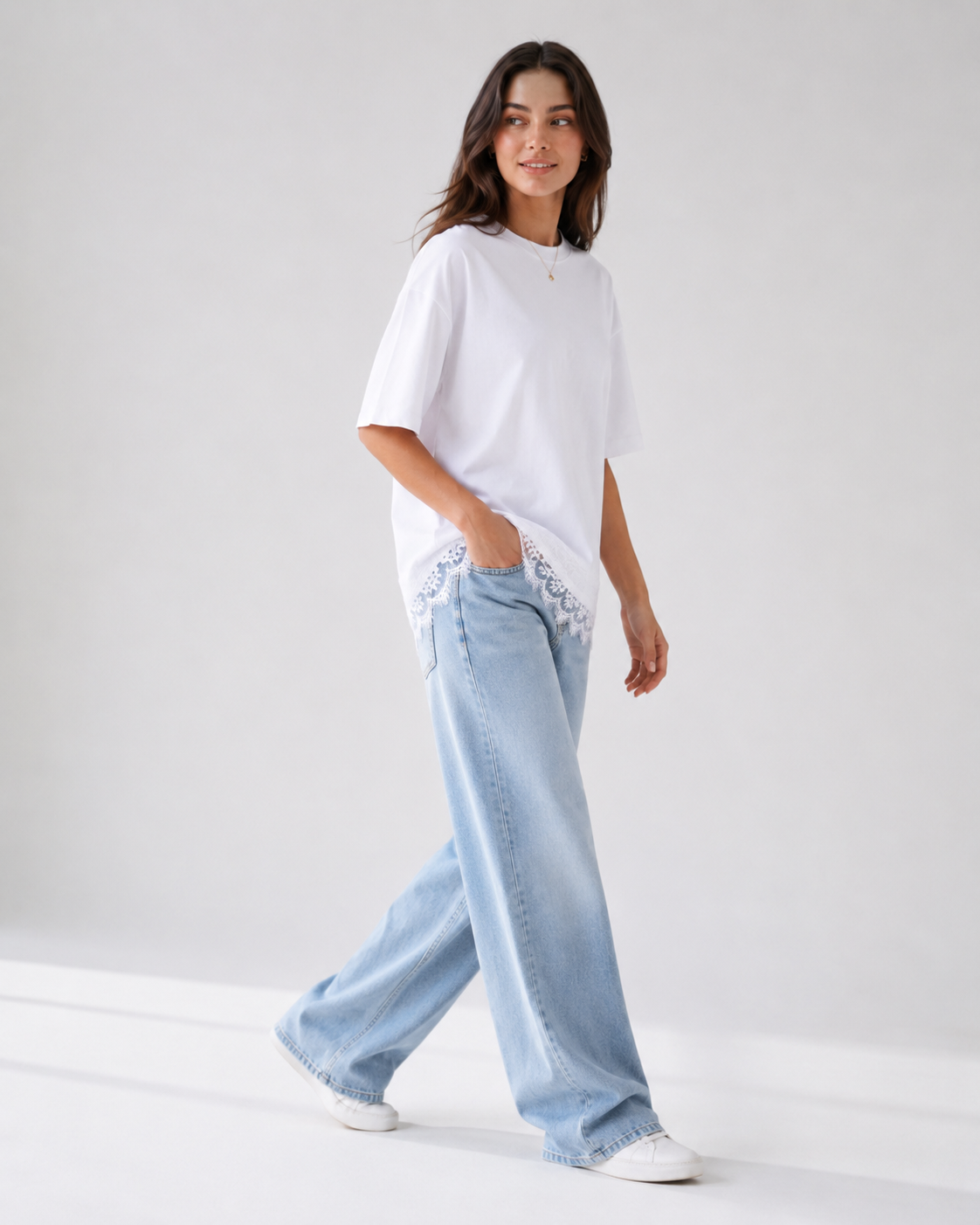 Blannca lace t shirt