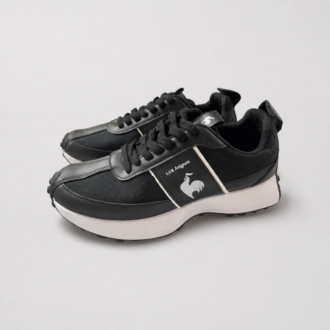 Le Coq Sportif black sneakers