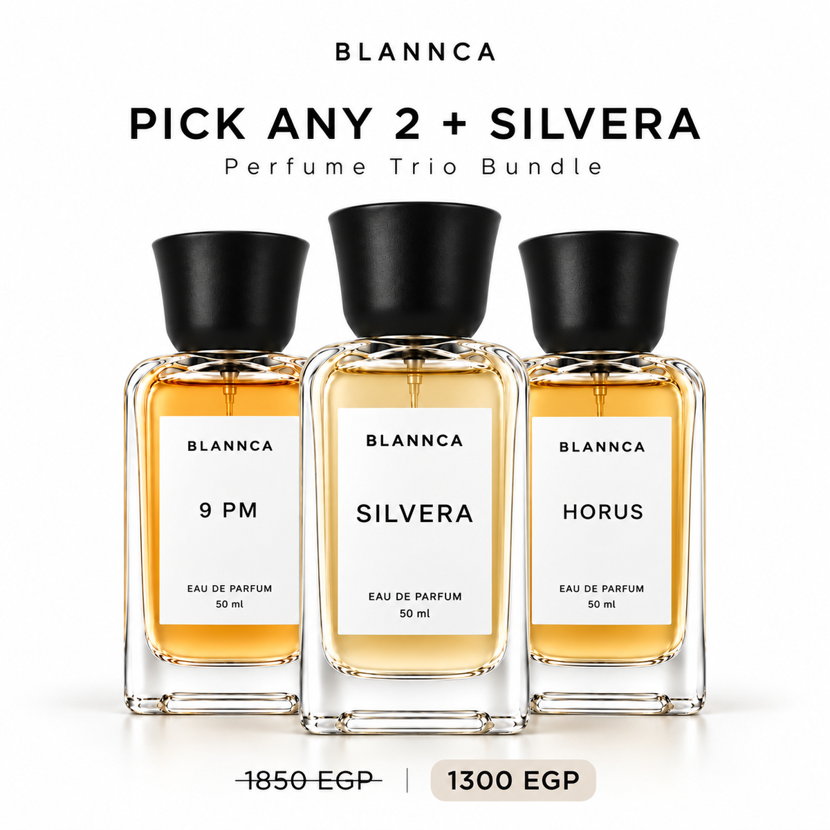 Blannca Perfume Trio — Pick 2 + Silvera