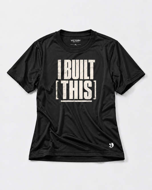 Victory Built This Performance T-Shirt Black