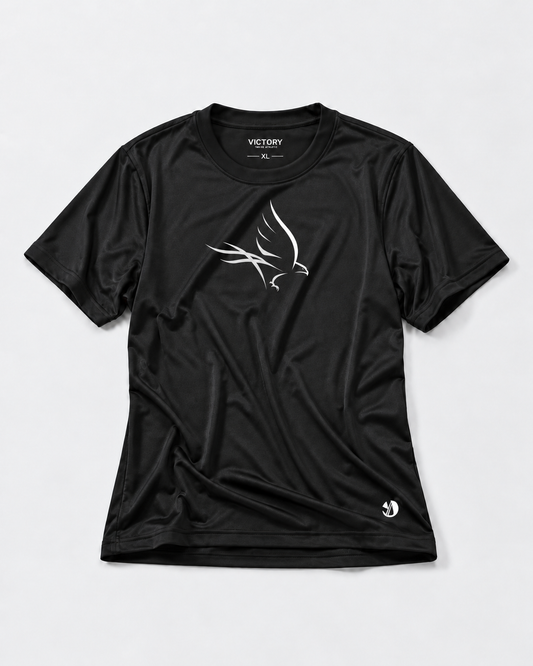Victory Eagle Performance T-Shirt Black